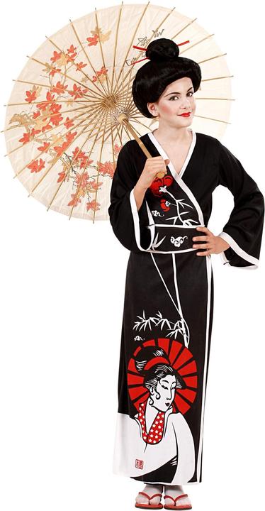 Produktbild Widmann Akari Geisha Kinderkostüm (140)