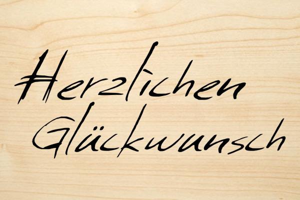 Produktbild Die Laserei So Hot Holzgrusskarten (6 Stk.)