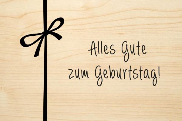 Actual product image Die Laserei So Hot Wooden greeting cards (6 pcs.)