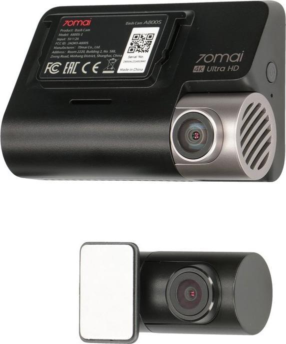 Actual product image 70mai A800S-1 (GPS receiver, Accelerometer, UHD 4K)