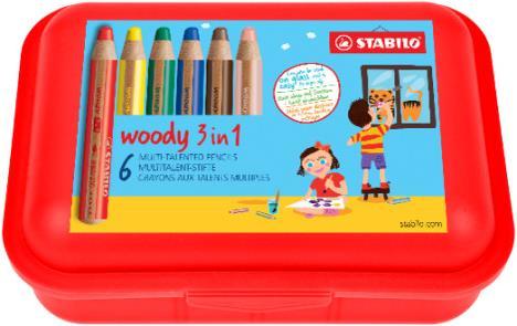 Image du produit STABILO woody 3in1 crayon de couleur