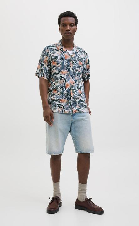 Produktbild Jack & Jones Jjejeff Tropical Aop Resort Shirt Ss Sn (XL)