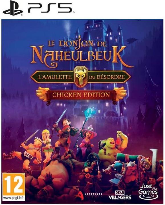 Actual product image Just for Games The Dungeon of Naheulbeuk - Amulet of Chaos Chicken Edition (FR, DE, EN)
