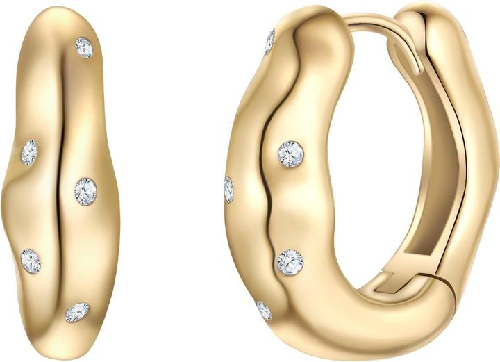 Immagine prodotto Glanzstücke München Orecchini a cerchio da donna - 37360 (Argento)