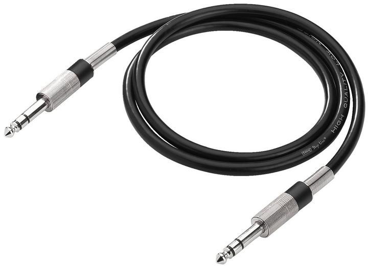 Produktbild Monacor Stereo-Klinkenkabel (1 m, 6.3mm Klinke (Jack))
