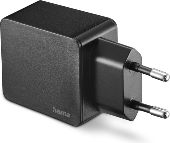 Immagine prodotto Hama Caricabatterie, 2x USB-A, 12W, nero (12 W)