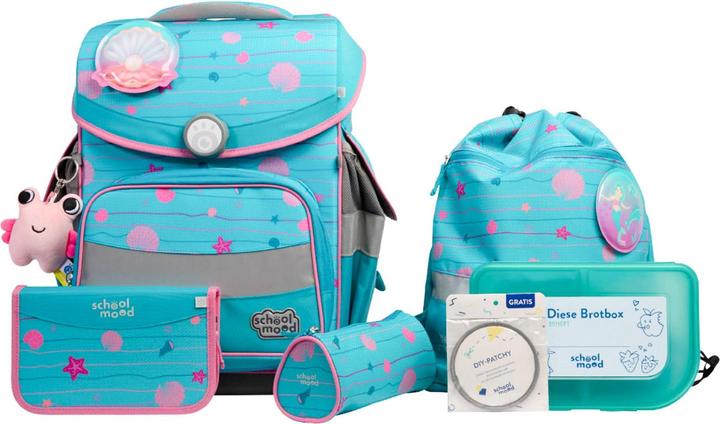 School-Mood Timeless Pro Schulranzen-Set 7-teilig (23.50 l)