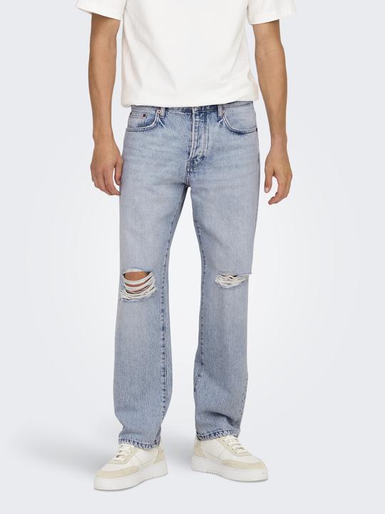 Immagine prodotto Only & Sons ONSEDGE jeans a vita media taglio dritto jeans regular fit (W32/L34)