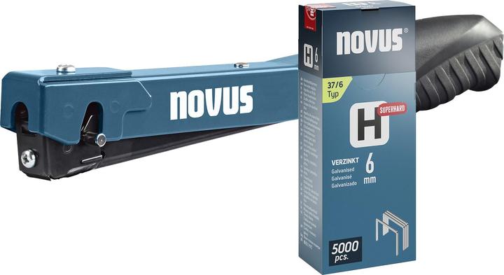 Productafbeelding Novus Gereedschap 030-0463 Hamertacker Niet type 37 Niet lengte 4 - 6mm