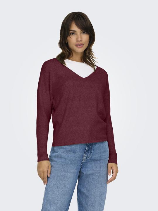 Produktbild Only Onlrica Life L/S V-Neck Pullo Knt Noos (S)