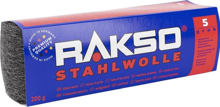 Actual product image Rakso Steel wool No. 5 à 200g (1 pcs.)
