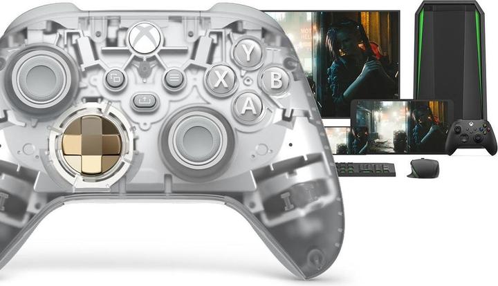 Produktbild Microsoft Xbox Wireless Controller - Ghost Cipher (Special Edition) (PC, Xbox Series X, Xbox Series S, Android, iOS)