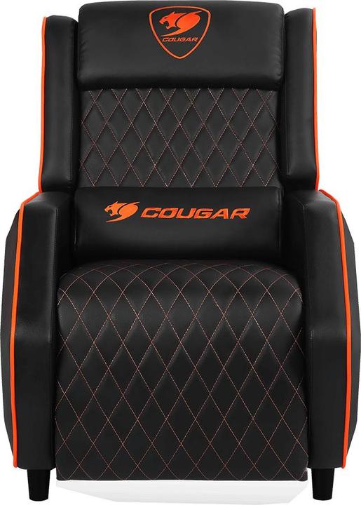Image du produit Cougar Gaming Sofa Ranger, Fauteuil de jeu, 160 kg, Siège à ceinture rembourrée, Universel, Noir, Polyvi