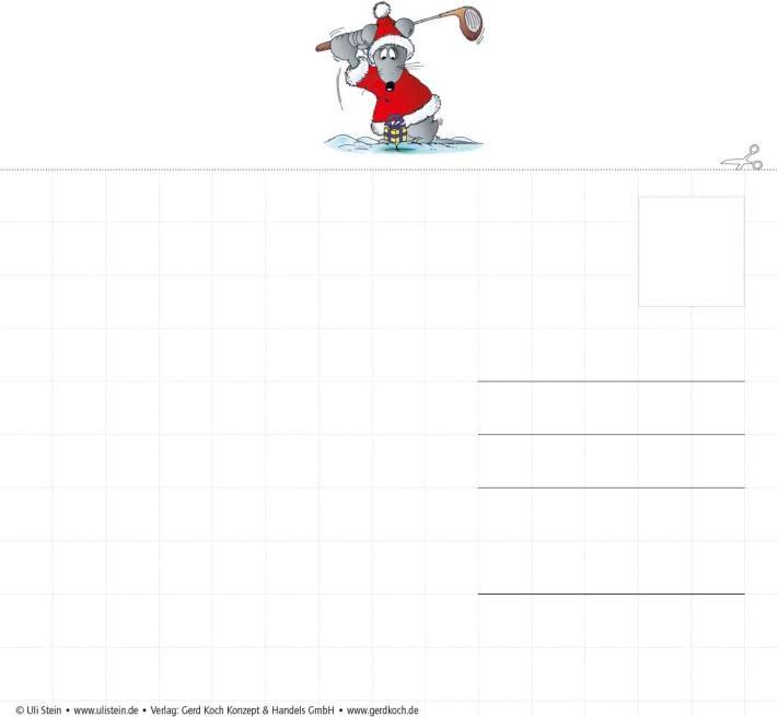 Produktbild Uli Stein Postkarten-Adventsaufsteller mit 24 Weihnachtskarten
