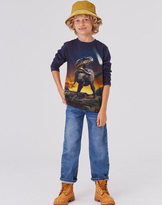 Immagine prodotto Molo Camicia a maniche lunghe Hoop Dino (128)