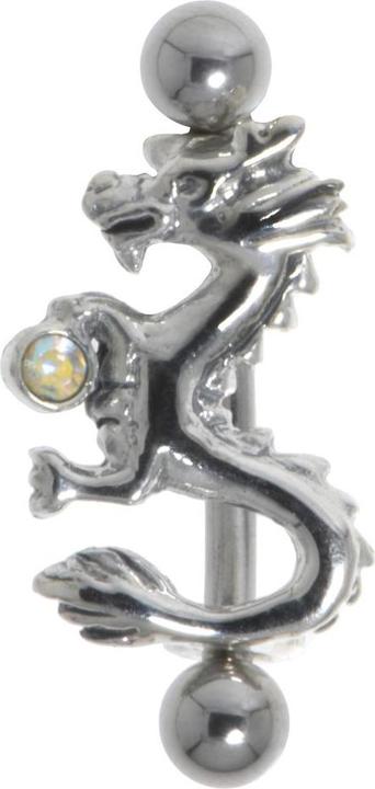 Bijouteria Augenbrauenpiercing (Silber 925, Chirurgenstahl 316L, Kristall)