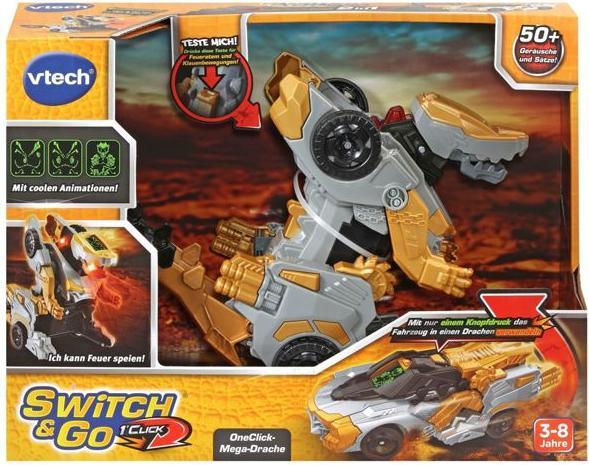 Produktbild VTech Switch & Go - OneClick-Mega-Drache