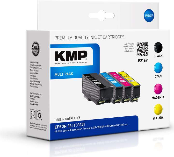 Image du produit KMP Tinte remplacé 33 (T3337) (CF)