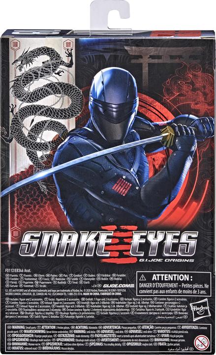 Produktbild Hasbro G.I. Joe Classified Series Snake Eyes: G.I. Joe Origins Akiko Figur 18, Premium Spielzeug mit spezie
