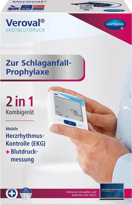 Produktbild Veroval 2 in 1 Kombigerät (Blutdruckmessgerät Oberarm)