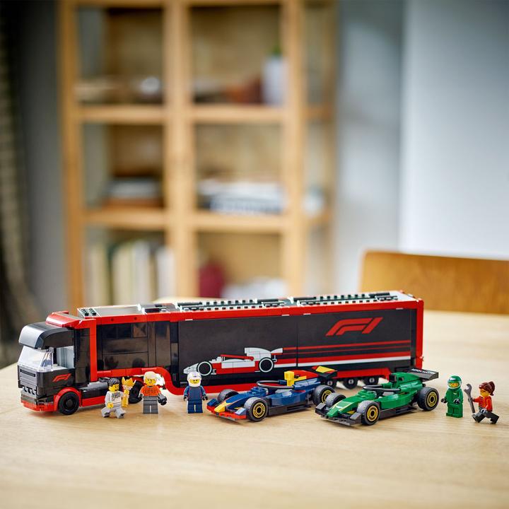 Actual product image LEGO F1 Transporter mit RB20 & AMR24 F1 Rennautos (60445, LEGO City)