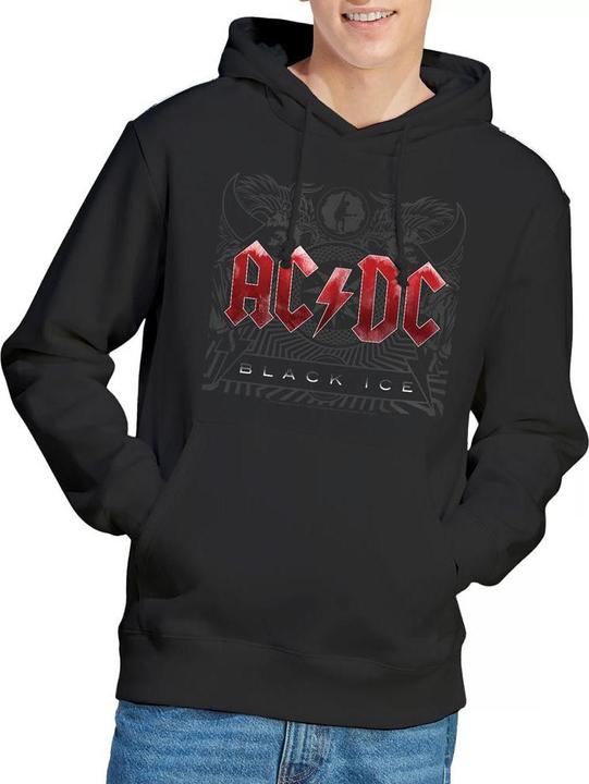 Produktbild AC/DC Black Ice Kapuzenpullover (S)