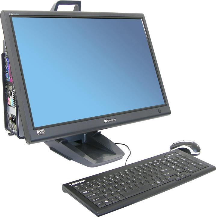 Produktbild Ergotron Neo-Flex Monitor Standfuss mit patentierter CF-Technologie (Tisch, 24")