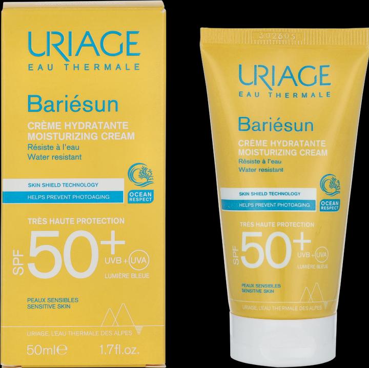 Actual product image Uriage Bariésun cream SPF50 22 cream (Sun cream face, SPF 50, 50 ml, 68 g)