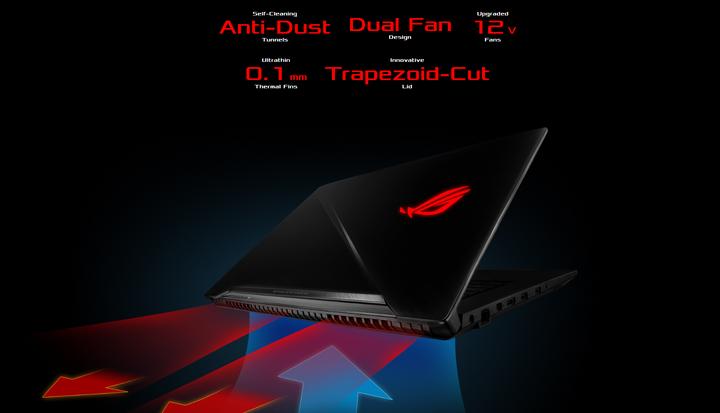 Produktbild ASUS ROG Strix GL703GS-E5027T Scar Edition (17.30", Intel Core i7-8750H, 16 GB, 256 GB, CH)