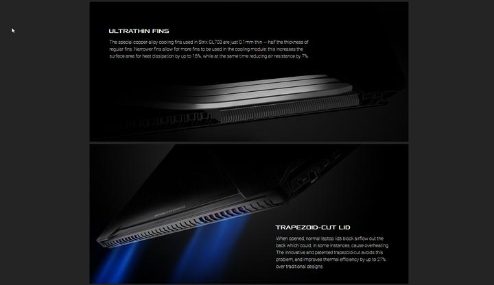 Produktbild ASUS ROG Strix GL703GS-E5027T Scar Edition (17.30", Intel Core i7-8750H, 16 GB, 256 GB, CH)
