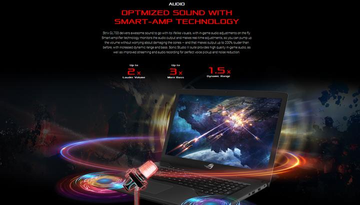 Produktbild ASUS ROG Strix GL703GS-E5027T Scar Edition (17.30", Intel Core i7-8750H, 16 GB, 256 GB, CH)