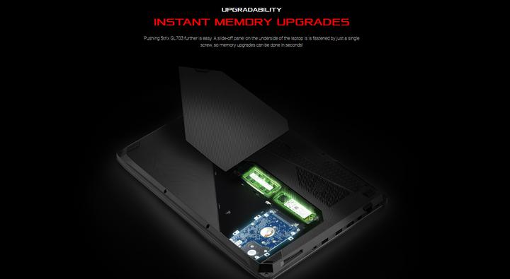 Produktbild ASUS ROG Strix GL703GS-E5027T Scar Edition (17.30", Intel Core i7-8750H, 16 GB, 256 GB, CH)