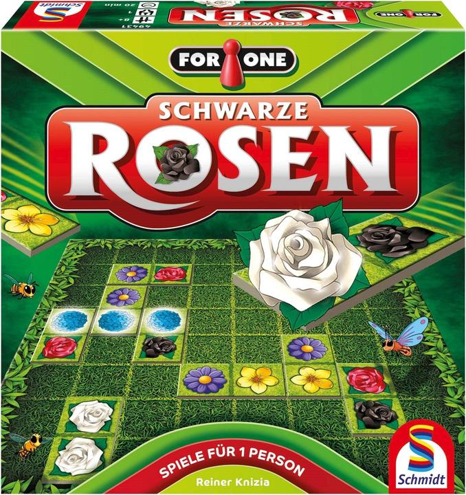Actual product image Schmidt Spiele For One Black Roses (d) (German)