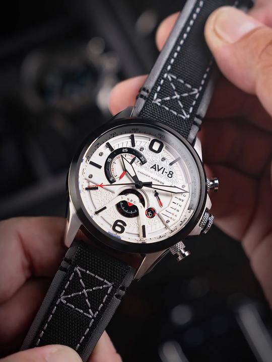 Immagine prodotto AVI-8 AV-4056-07 Hawker Harrier doppio retrogrado (Cronografo)