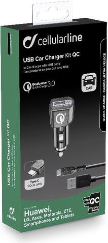 Image du produit Cellularline Chargeur de voiture