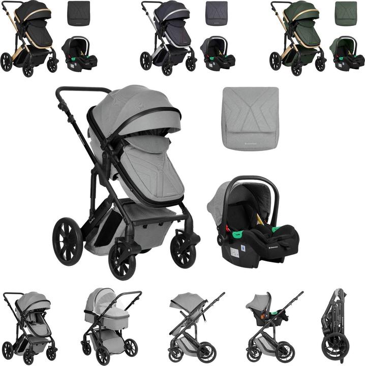 Produktbild Kikkaboo Kinderwagen Darling 3 in 1