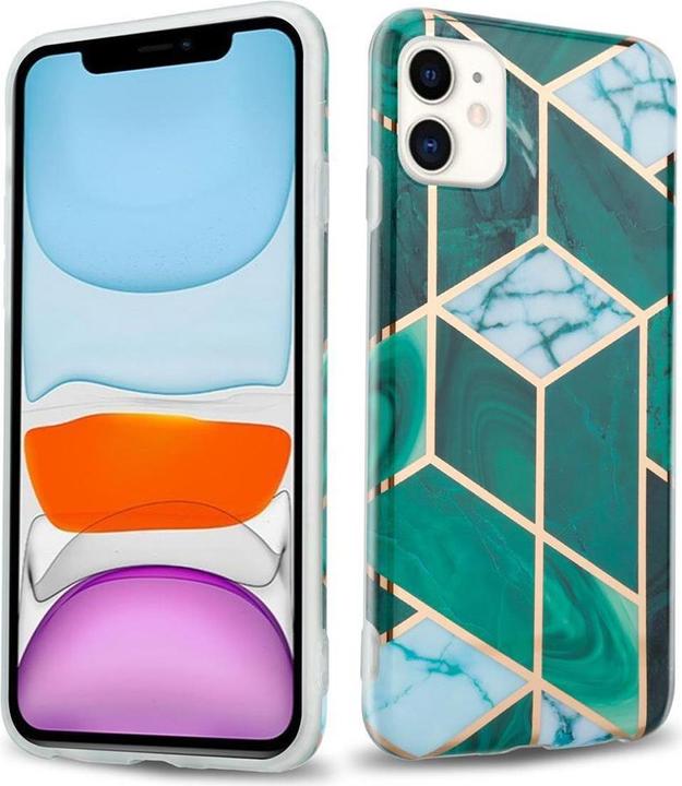 Image du produit Cadorabo Couverture IMD TPU Marbre coloré (Apple iPhone 11)