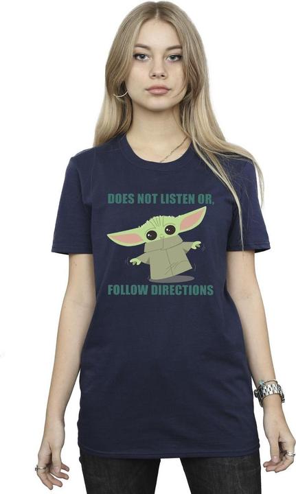 Produktbild Star Wars The Mandalorian Grogu Does Not Listen TShirt (3XL)