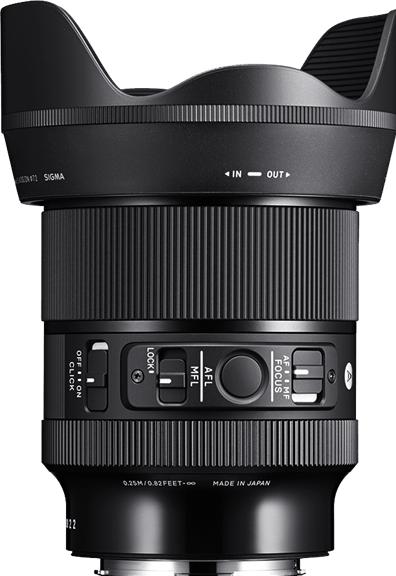 Image du produit Sigma 24mm F1,4 DG DN Art, Sony-E (Sony E, Plein format)