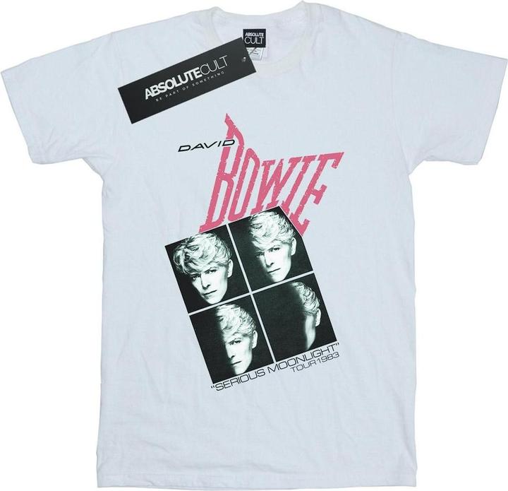David Bowie Serious Moonlight Tour 83 TShirt (S)