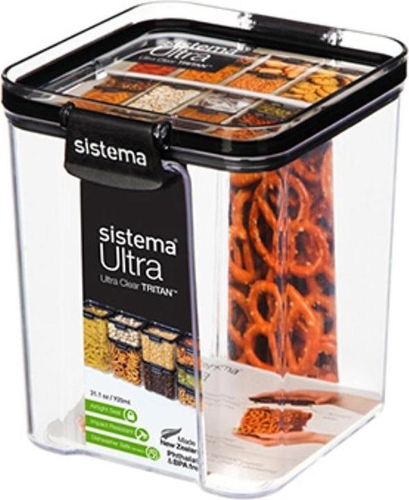 Sistema Tritan square system 920ml (0.92 l)