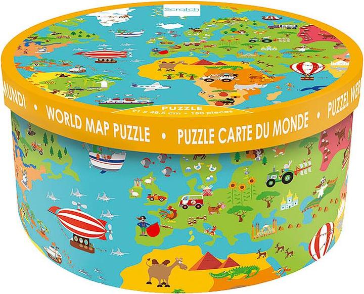 Produktbild Scratch Weltkarte (150 Teile)