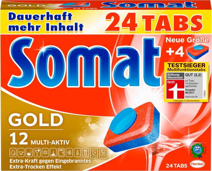 Somat 12 Multi Active Gold (Compresse, 24 Cicli di lavaggio)