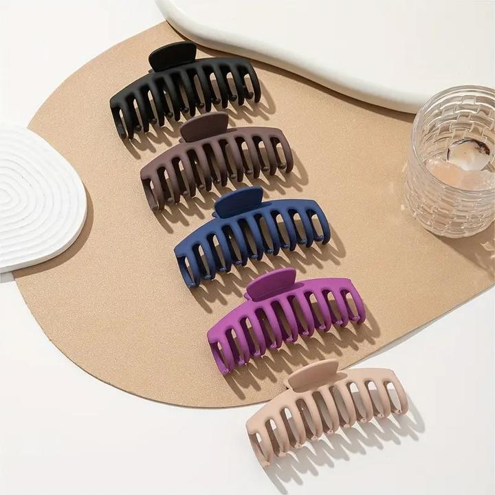 Image du produit ASMI 5 Stück Haarspangen Set – Matte Haarkrallen (5 pcs)