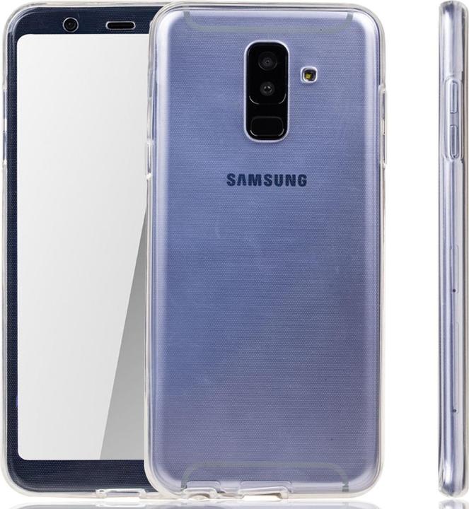 Produktbild König Design Handyhülle für Samsung Galaxy A6 Plus (2018) Schutzcase Bumper Etuis Transparent (Nokia X6 2018)