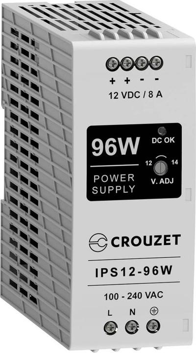 Produktbild Crouzet Industrienetzteil 12V 8A 96W Inhalt 1St.