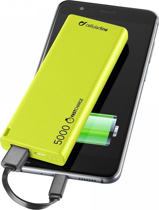 Immagine prodotto Cellularline Freepower Slim (5000 mAh, 10 W, 18.50 Wh)