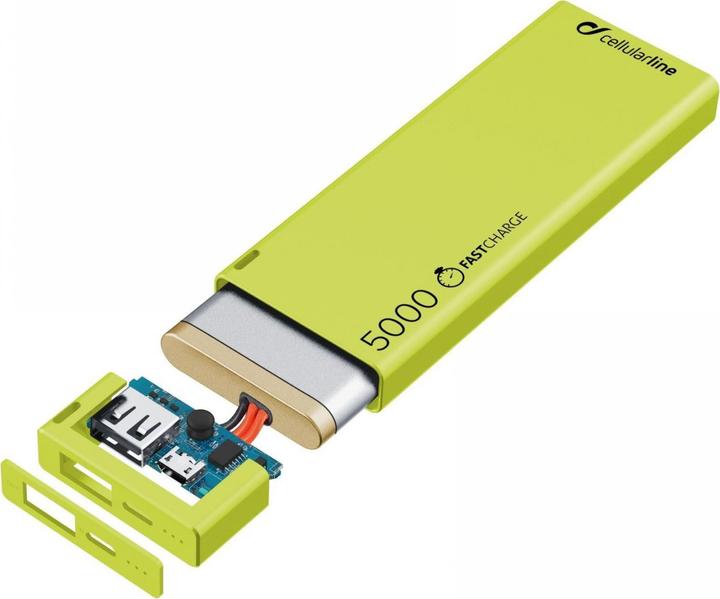 Immagine prodotto Cellularline Freepower Slim (5000 mAh, 10 W, 18.50 Wh)