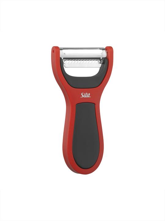 Produktbild Silit Sparschäler Gemüseschäler mit Julienne-Schneider 14cm Edelstahl Kunststoff