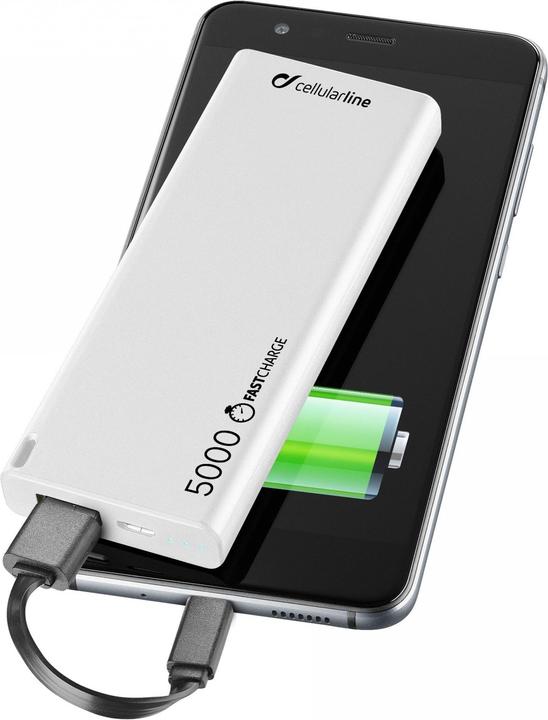 Produktbild Cellularline Freepower Slim (5000 mAh, 10 W, 18.50 Wh)
